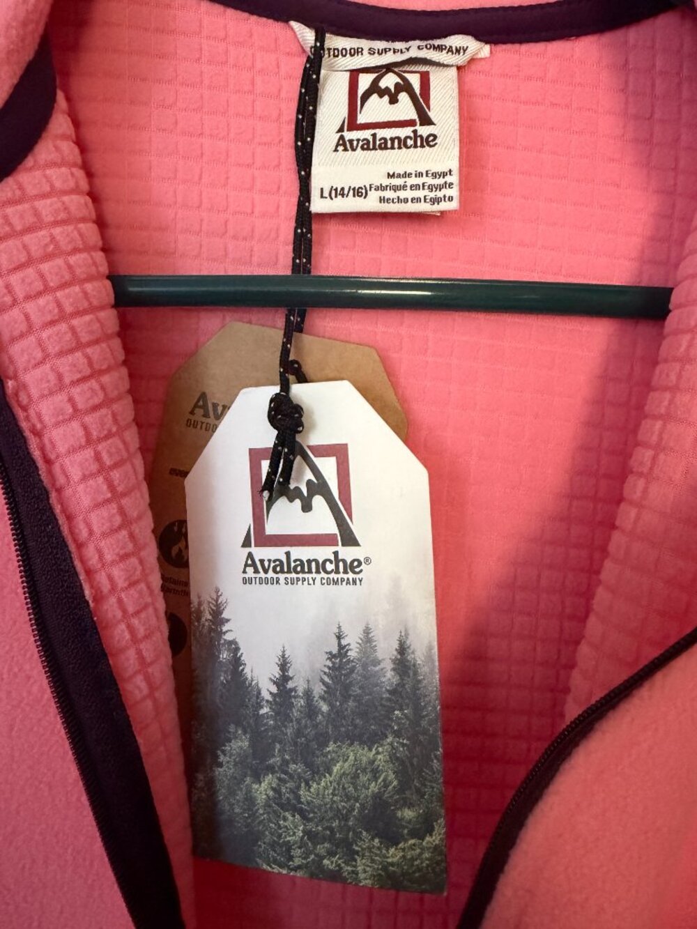 Avalanche Fleece Zip UP jacket - Size: L - Picture 2 of 7